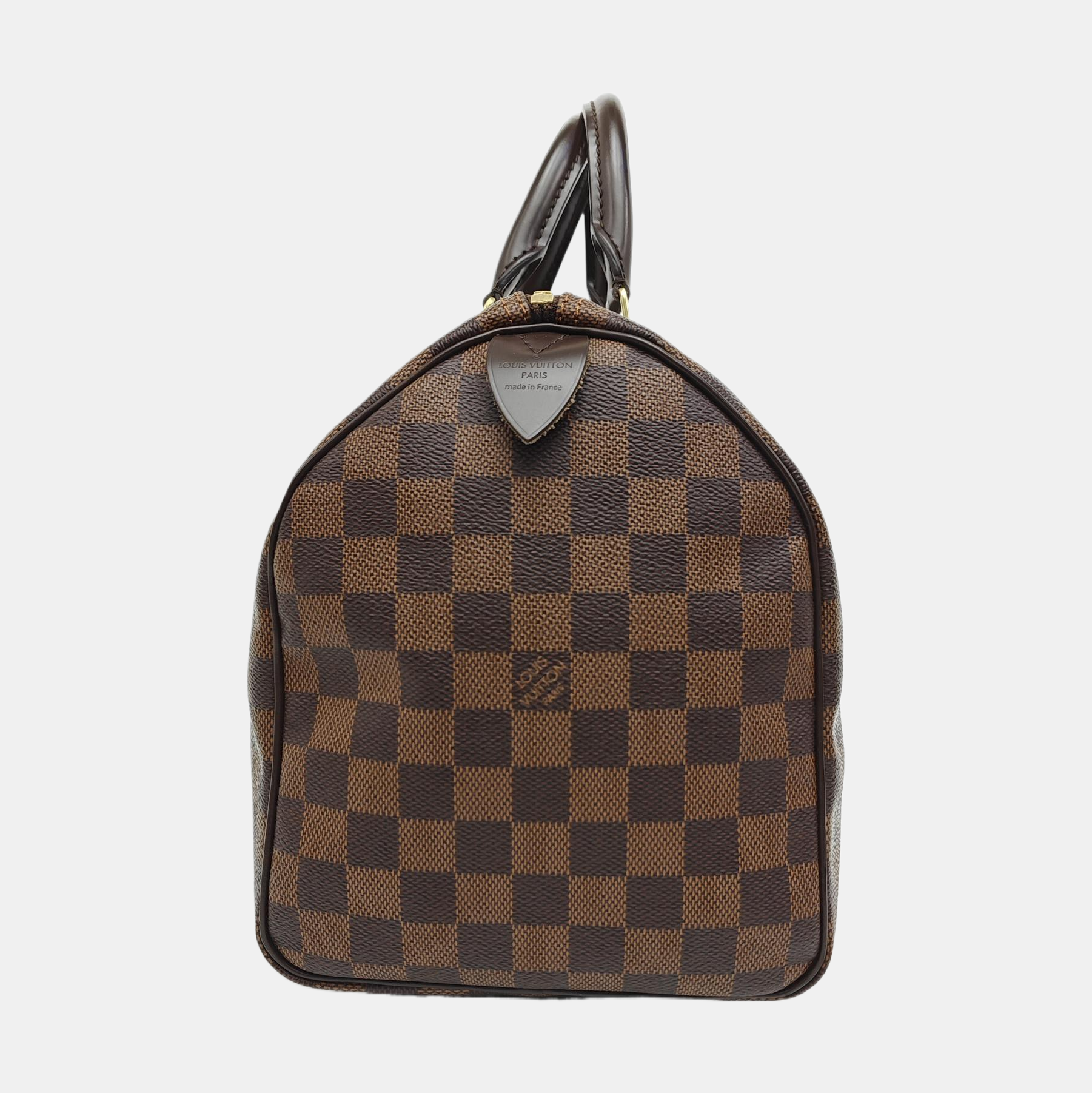 SPEEDY 30 Damier Ebene Coated Canvas Brown
