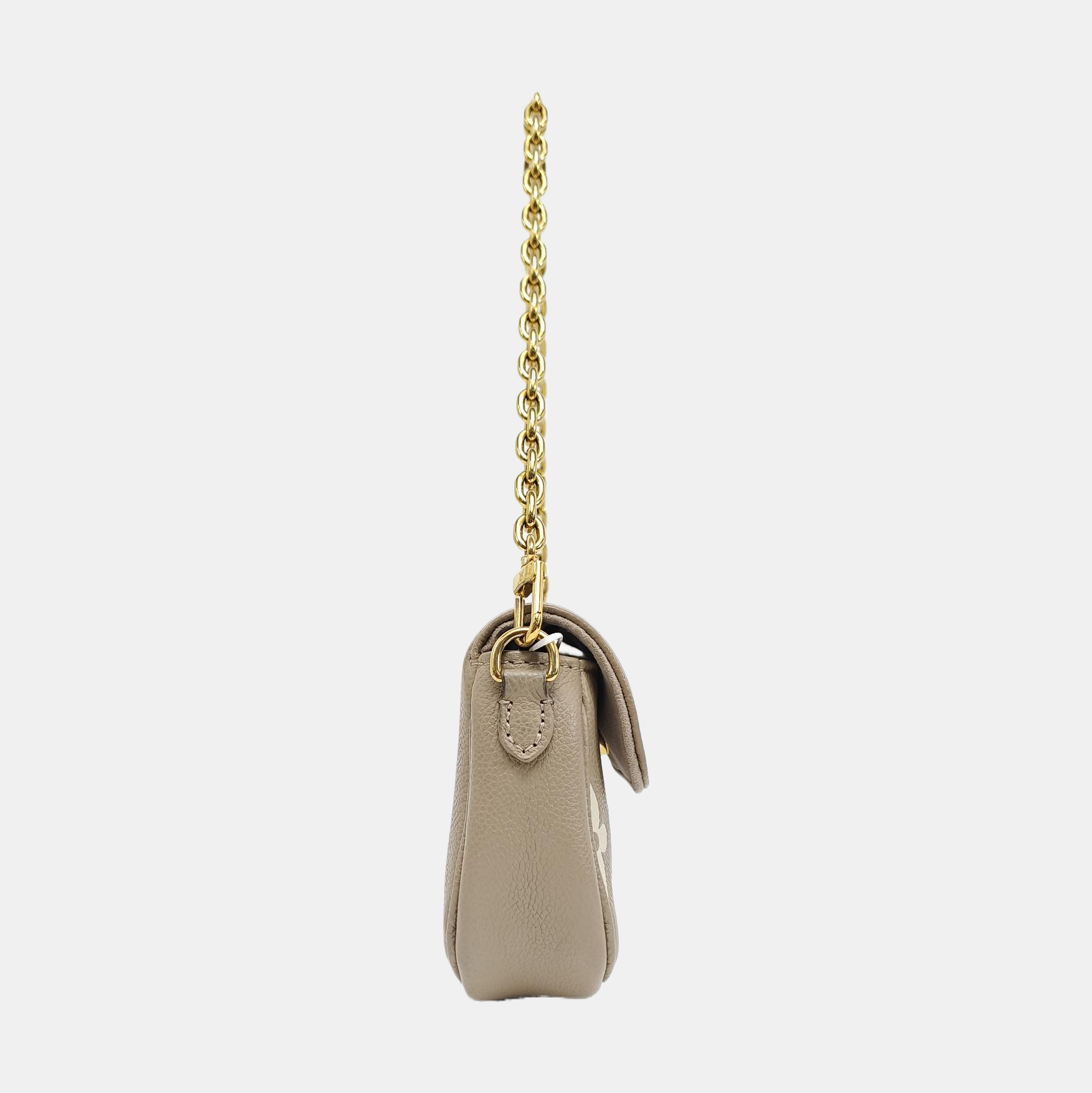 IVY Monogram Calfskin Gray
