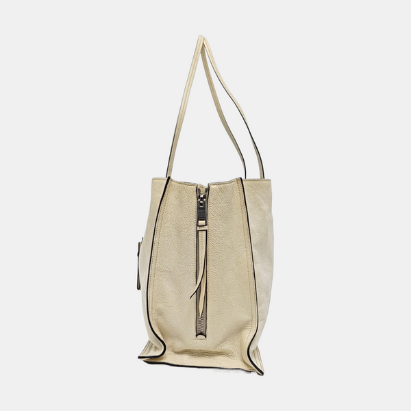 Etiquette Calfskin White