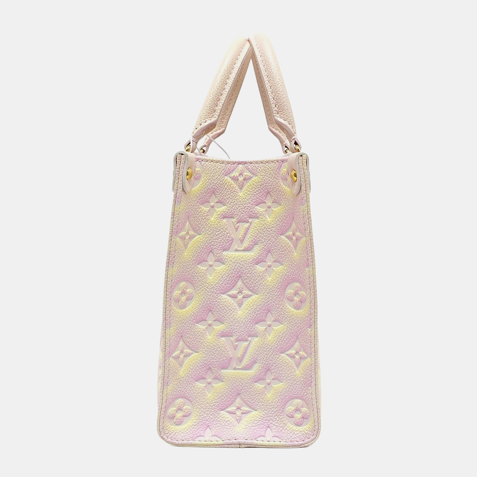 ONTHEGO PM Monogram Calfskin Pink