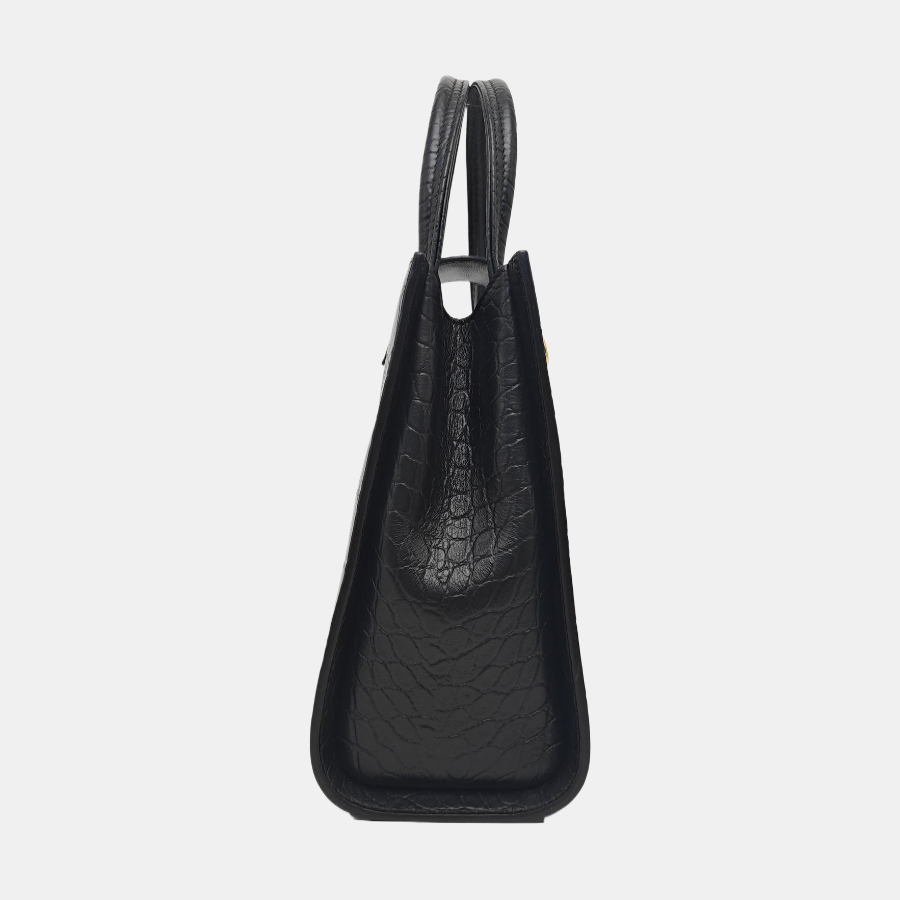 Sharp Calfskin Black
