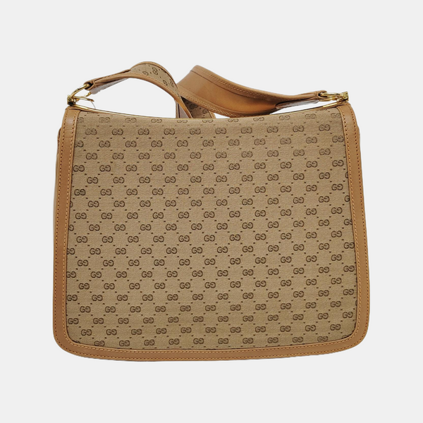 Monogram Leather Brown