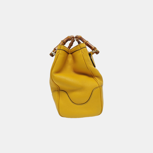 Bamboo 1947 Medium Calfskin Yellow