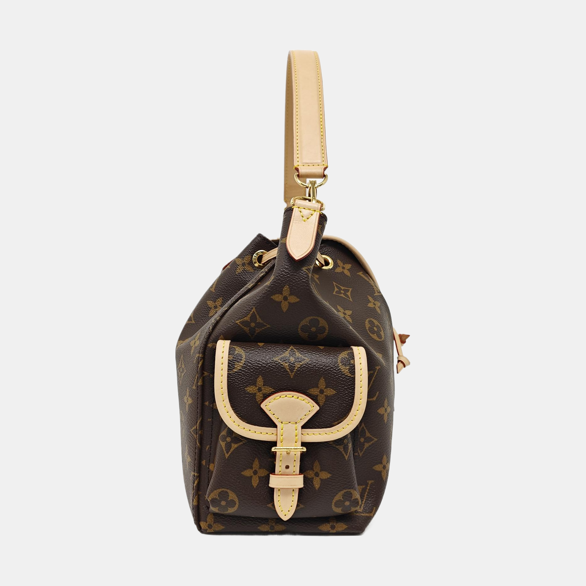 ODYSSEE MM Monogram Coated Canvas Brown