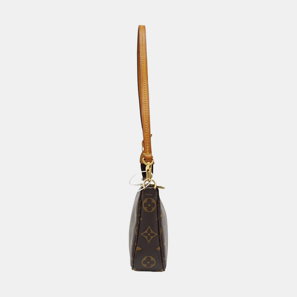 ACCESSOIRES GM Monogram Coated Canvas Brown