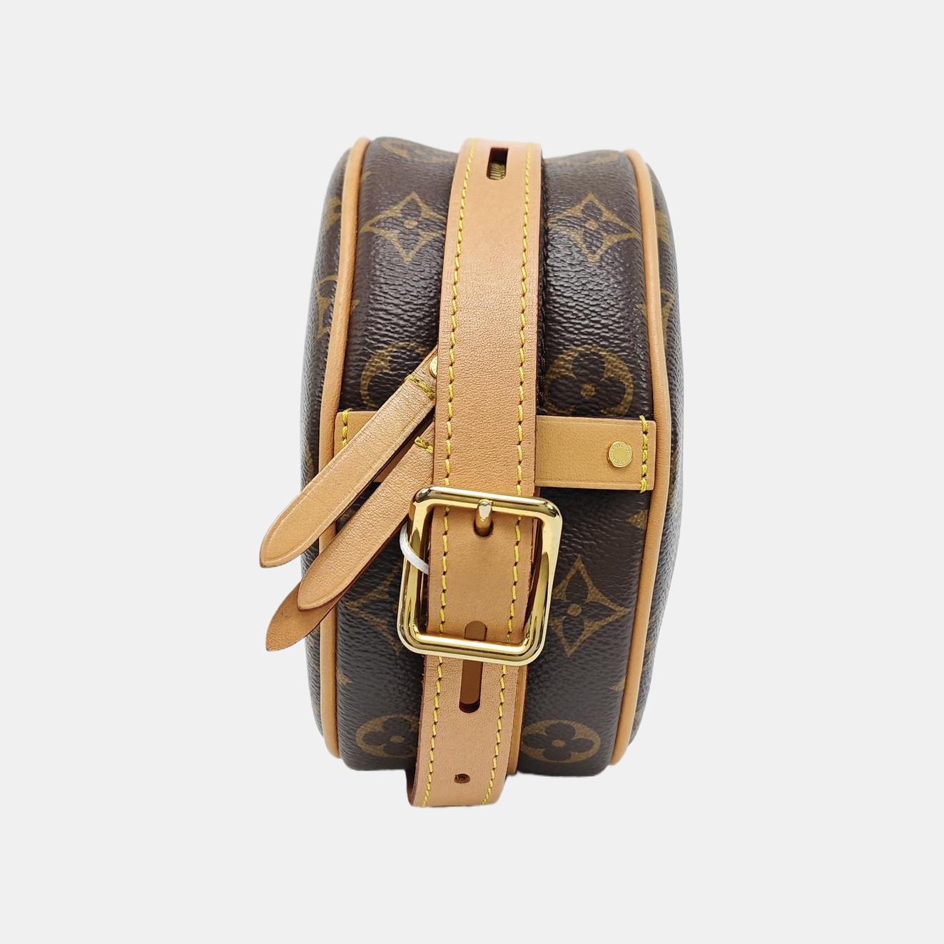 BOITE CHAPEAU PM Monogram Coated Canvas Brown