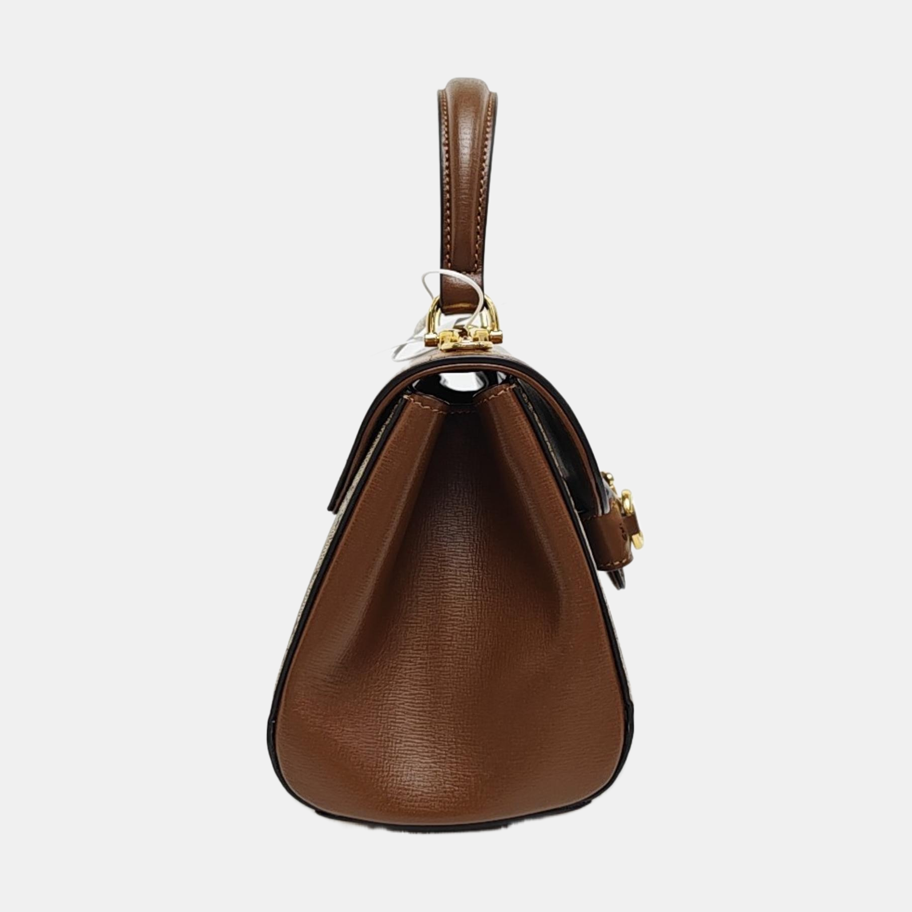 Horsebit 1955 Mini Monogram Coated Canvas Beige