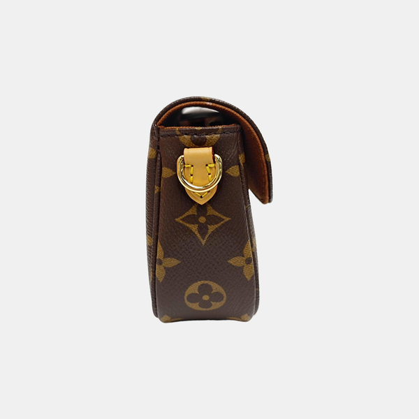 IVY Monogram Coated Canvas Brown