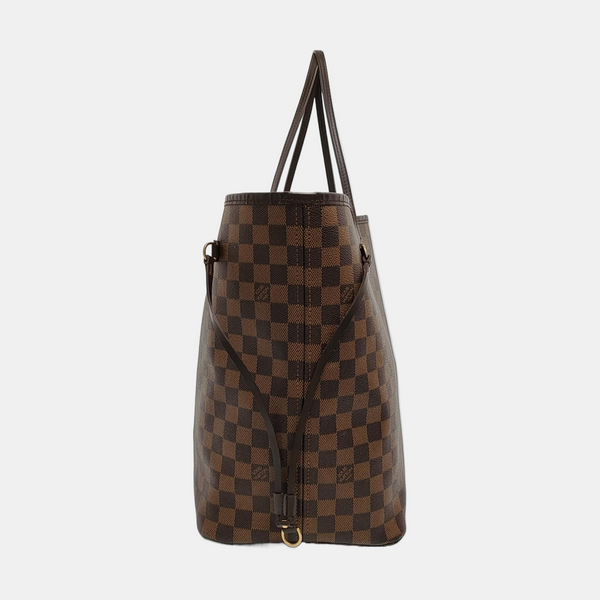 Authenticated pre-owned  NEVERFULL GM Coated Canvas Brown - Tote Bag at Looply