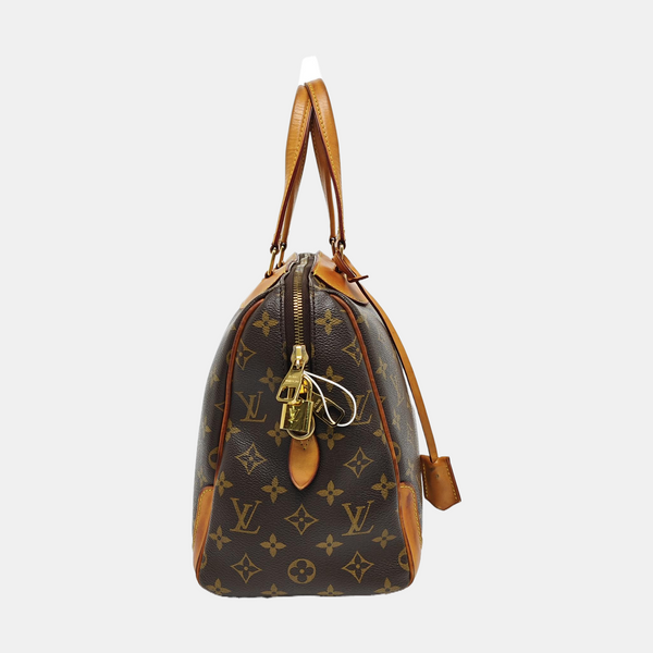 RETIRO NM Monogram Coated Canvas Brown