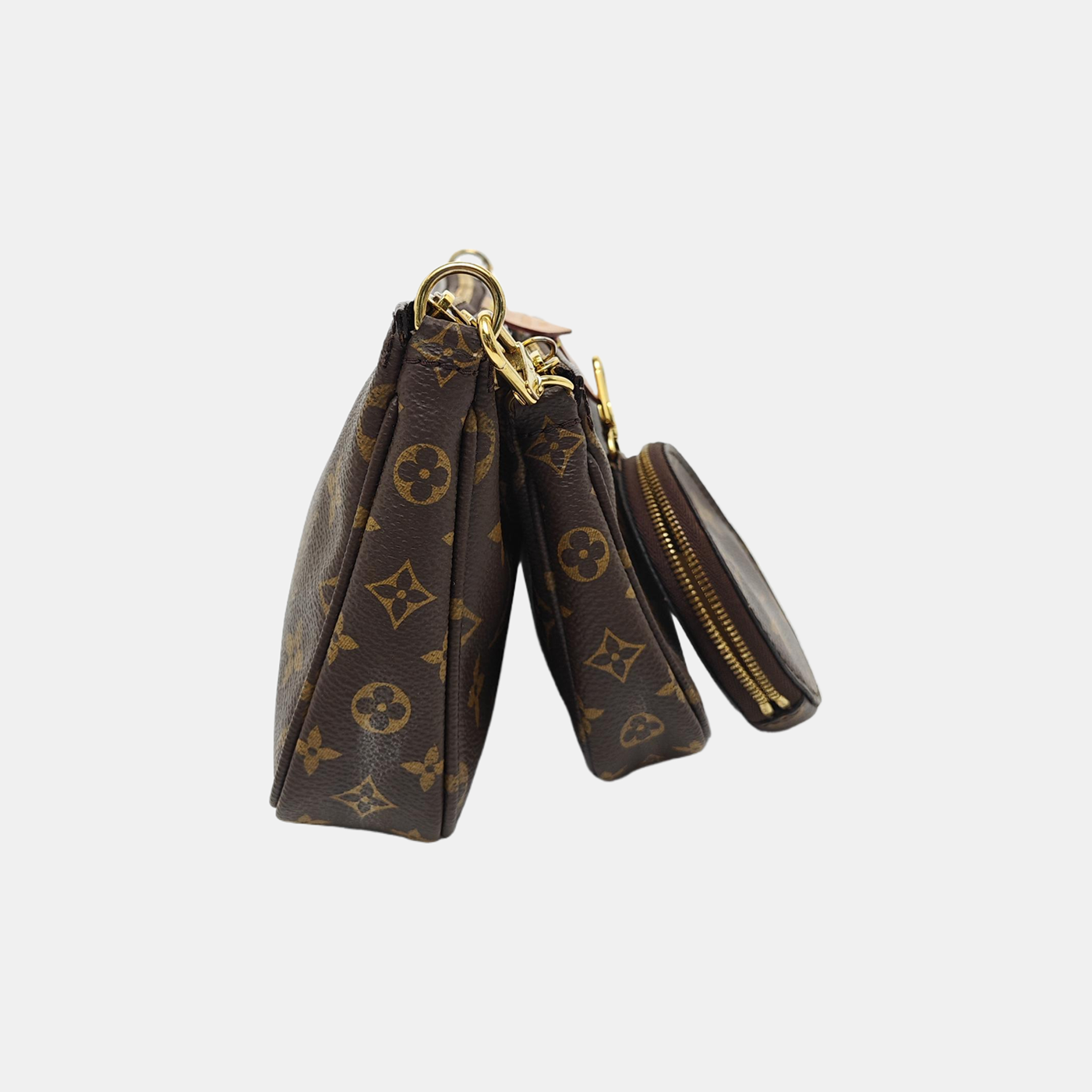 MULTI Monogram Coated Canvas Brown