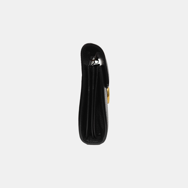 Authenticated pre-owned  GG Marmont Mini Calfskin Black - Shoulder Bag at Looply