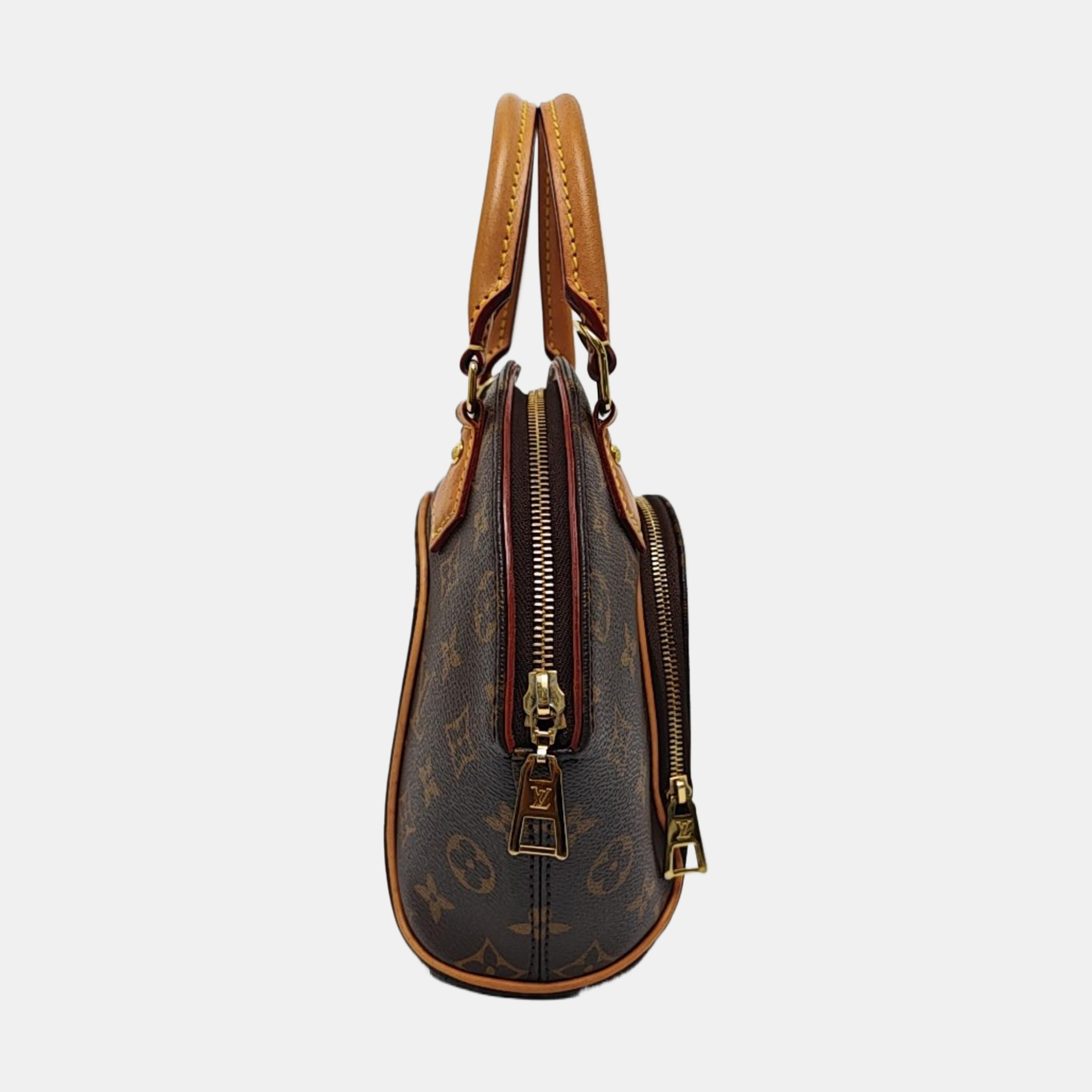 ELLIPSE Monogram Coated Canvas Brown