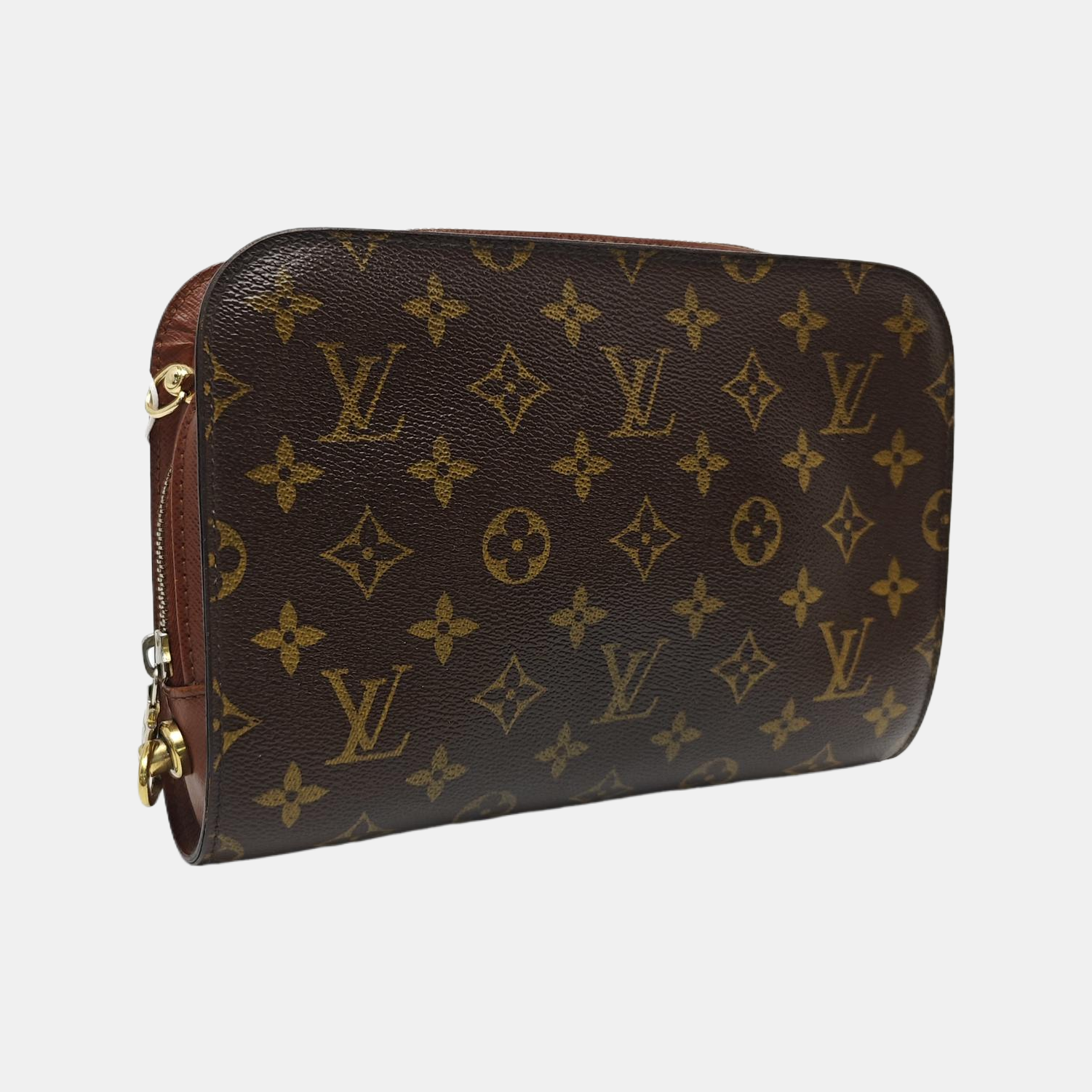 SAC BANDOULIERE Monogram Coated Canvas Brown