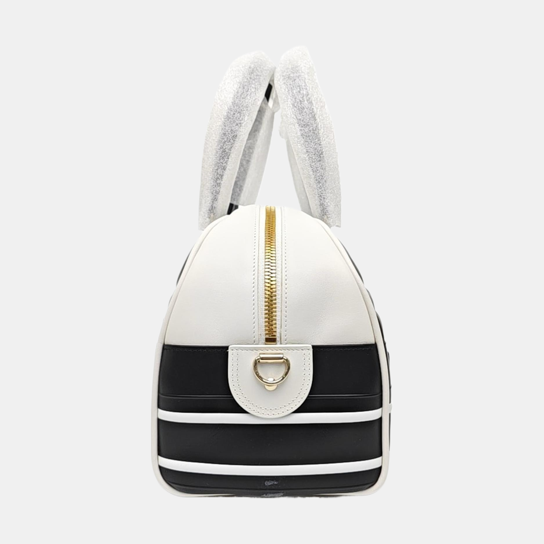 Vibe Medium Cannage Calfskin Black