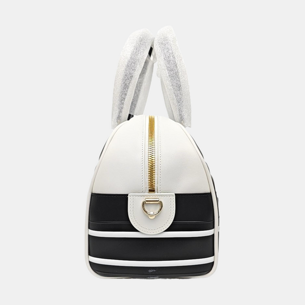 Vibe Medium Cannage Calfskin Black