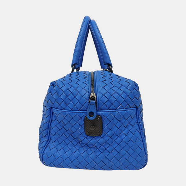 Calfskin Shoulder Bag Blue
