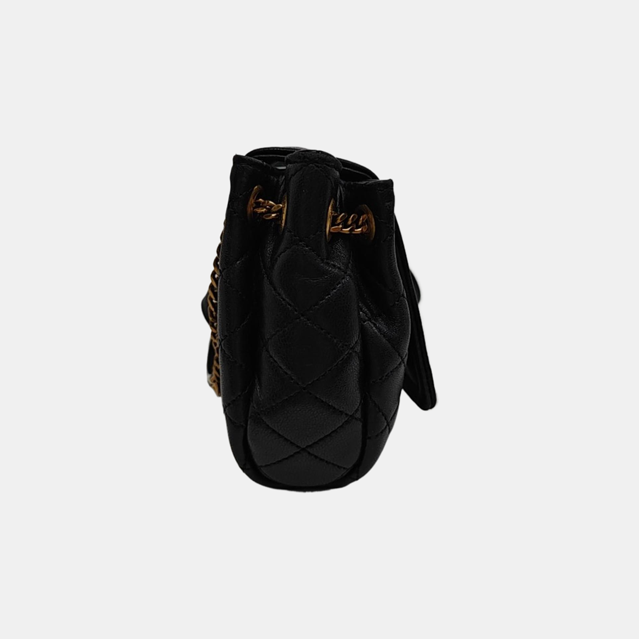 NOLITA Mini Quilted Lambskin Black