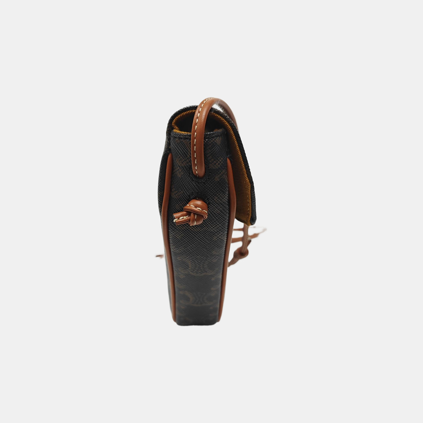 TRIANGLE Coated Canvas Brown