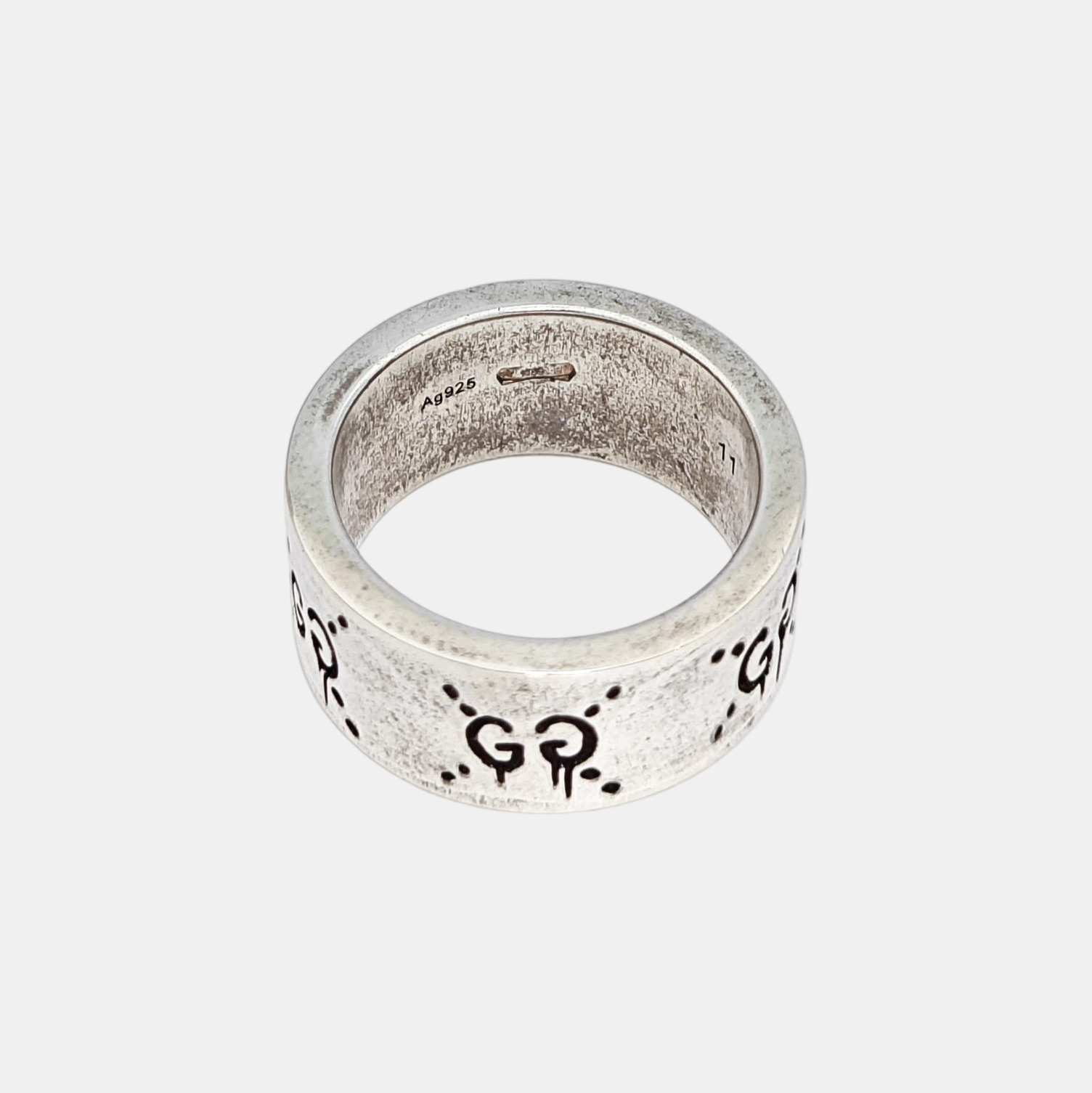 Ghost 925 Sterling Silver Ring HK 11