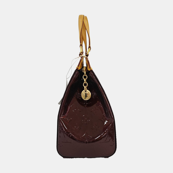 BREA MM Monogram Patent Leather Red