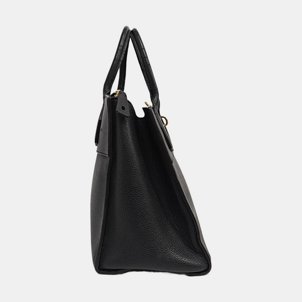 CITY STEAMER MM Calfskin Black