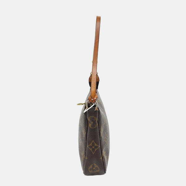 ACCESSOIRES Monogram Coated Canvas Brown