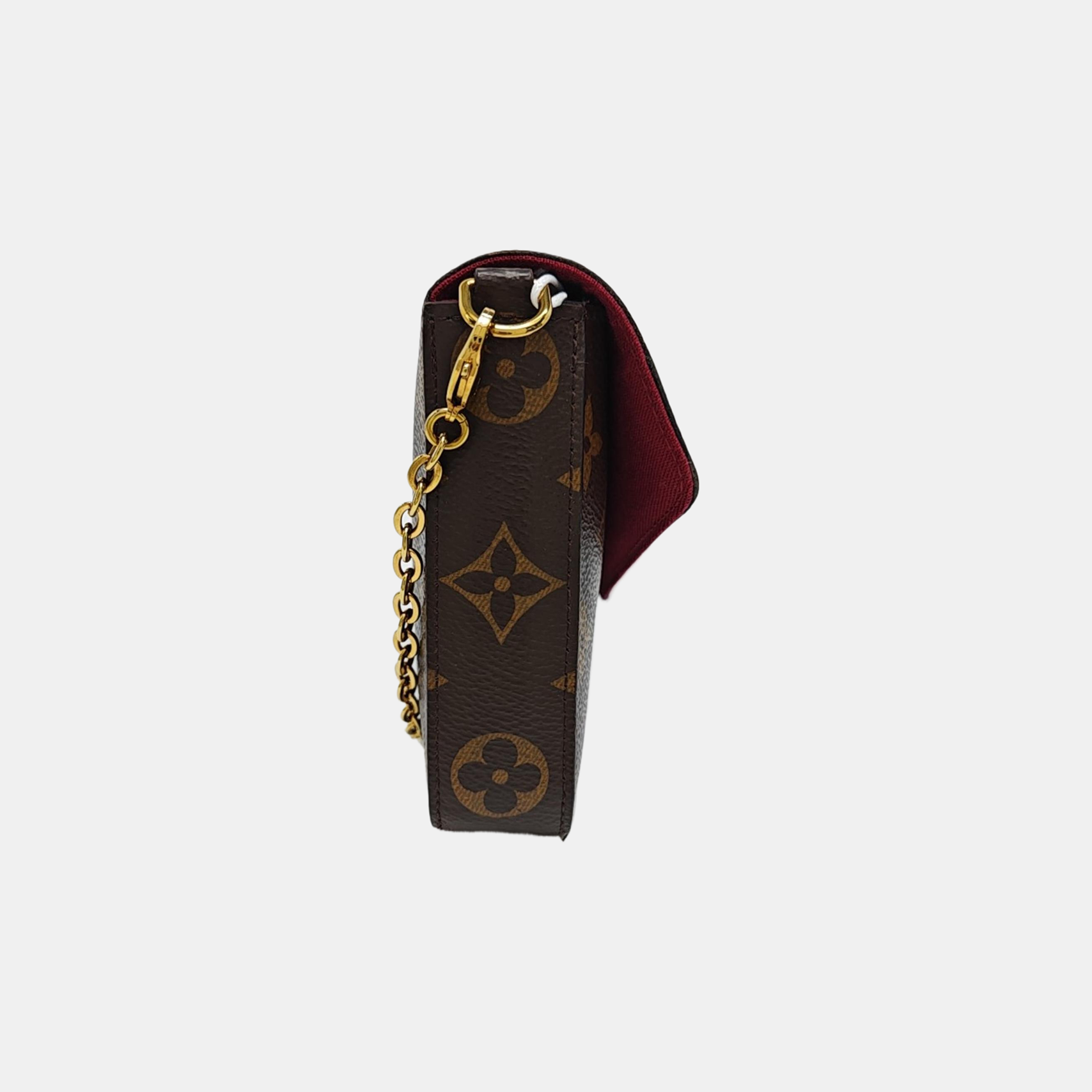 FÉLICIE Monogram Coated Canvas Brown