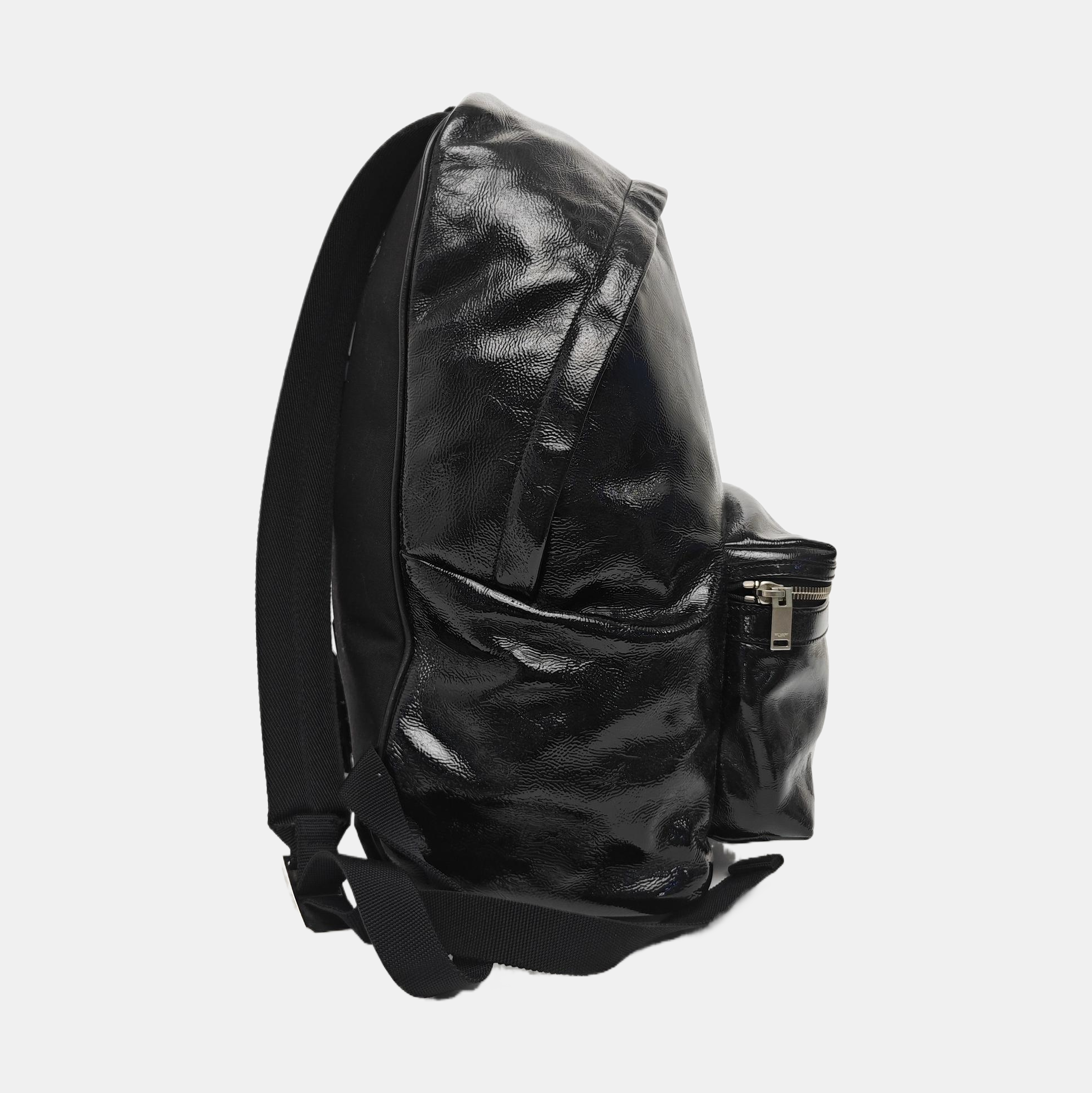 Calfskin Backpack Black