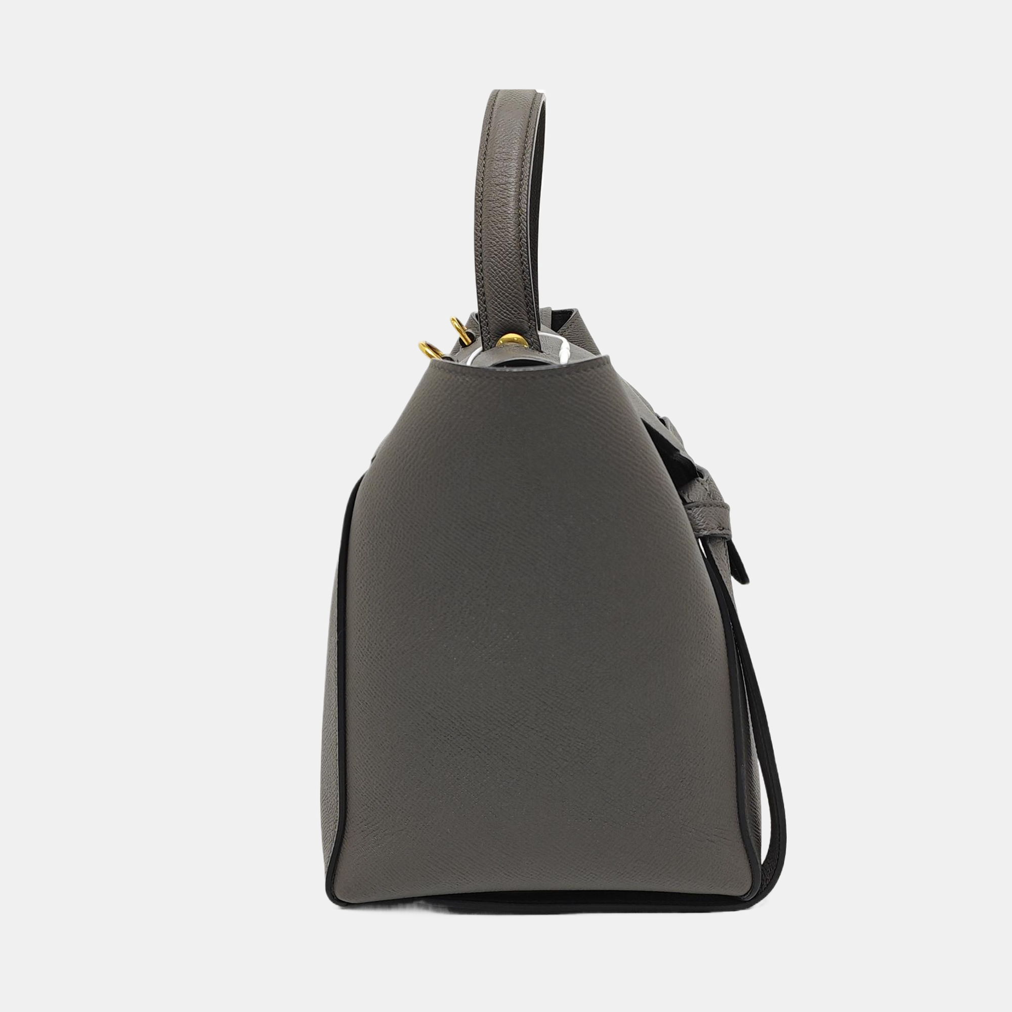 BELT Mini Calfskin Gray