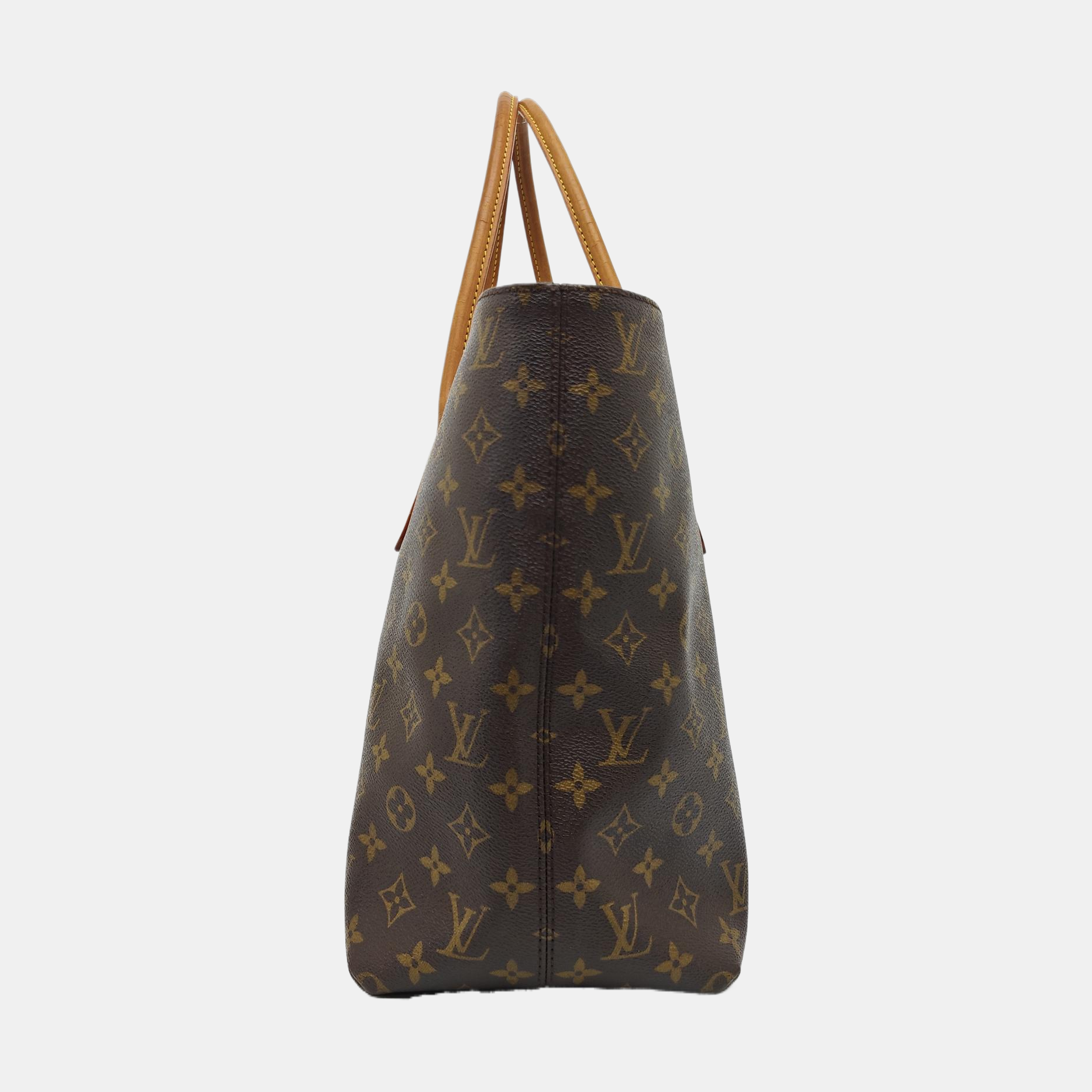 RASPAIL GM Monogram Coated Canvas Brown
