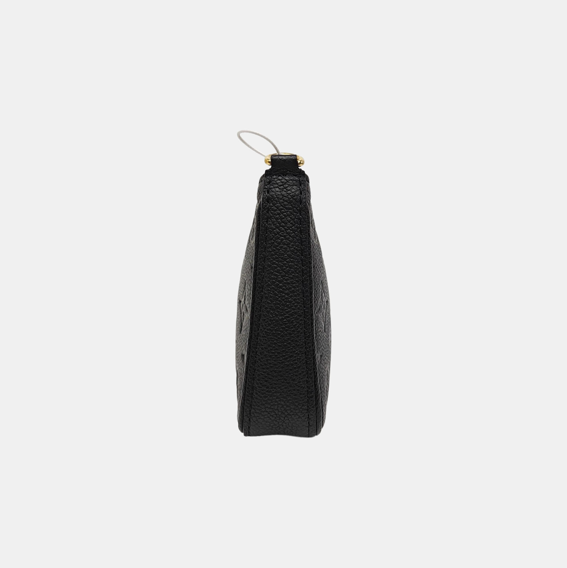 EASY POUCH ON STRAP Monogram Calfskin Black