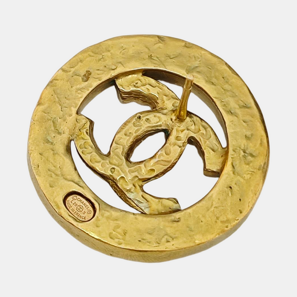 Metal Gold Stud Earrings