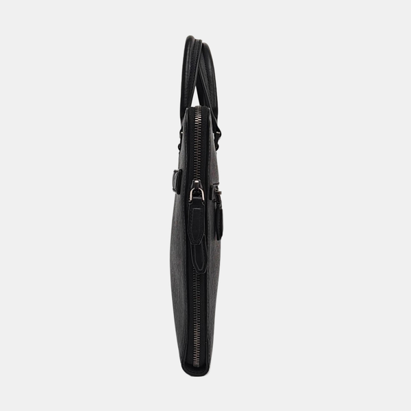 Calfskin Top Handle Bag Black