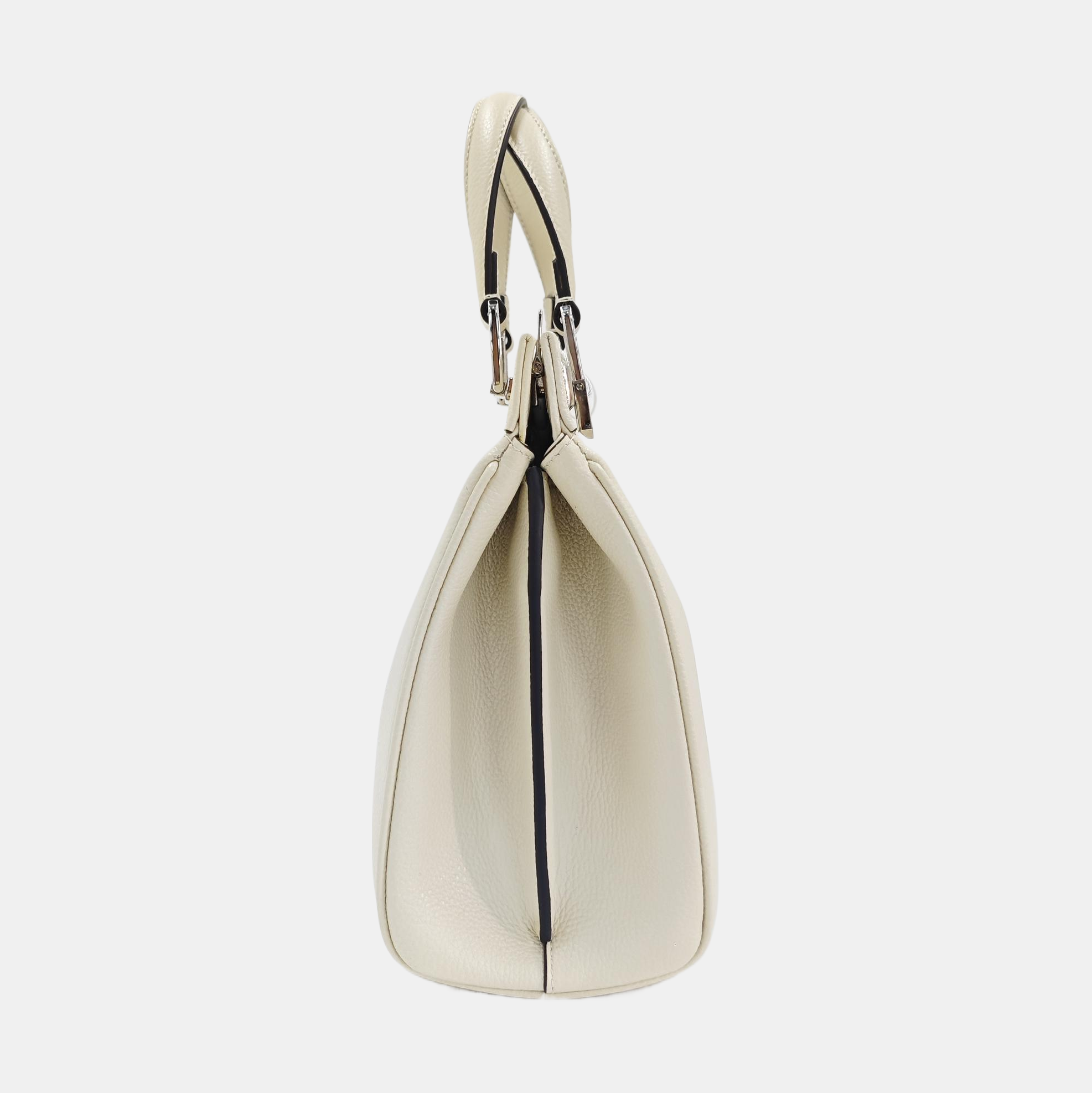 Zumi Small Calfskin White