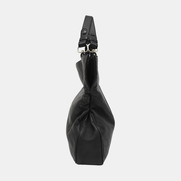 Blondie Medium Quilted Calfskin Black