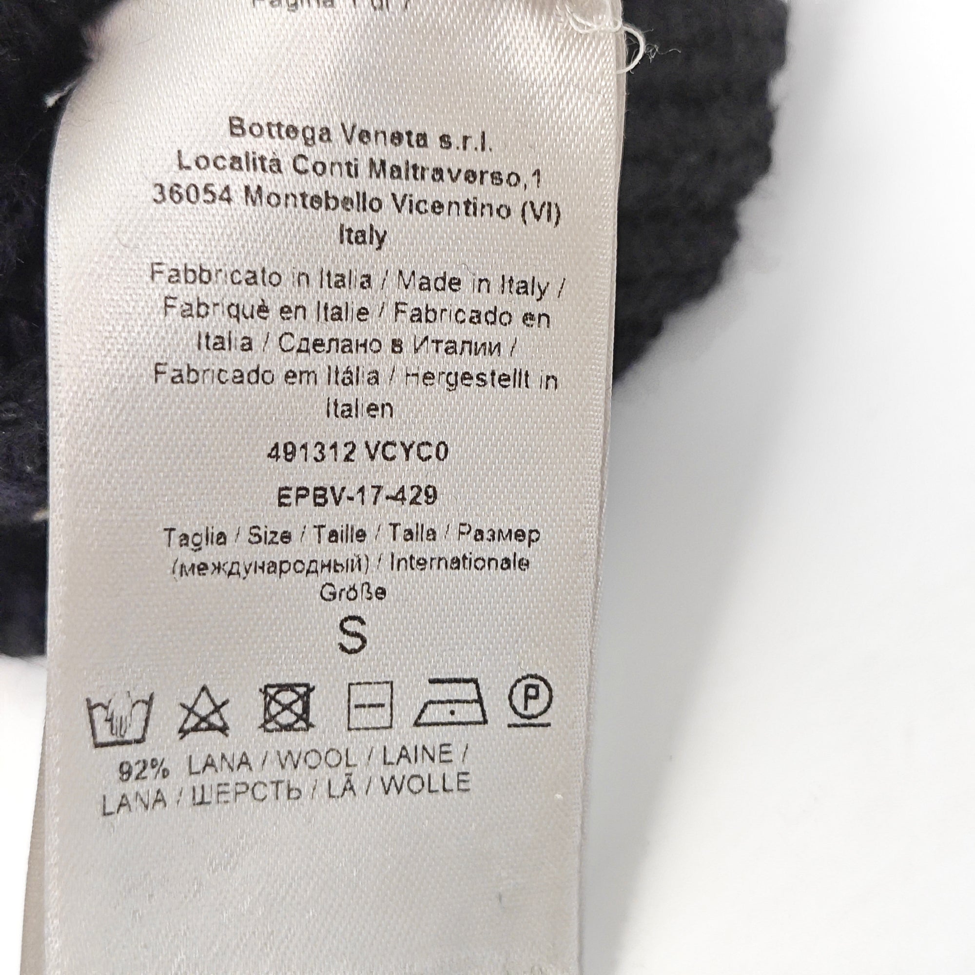 Wool Gloves Black