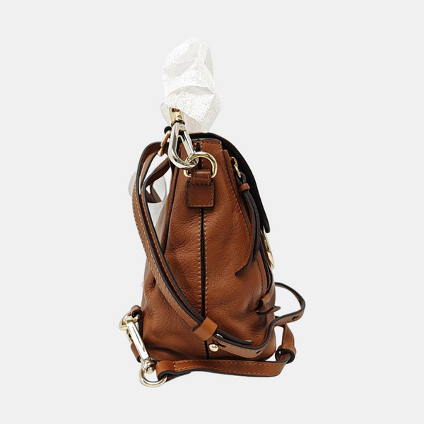 Faye Mini Calfskin Brown