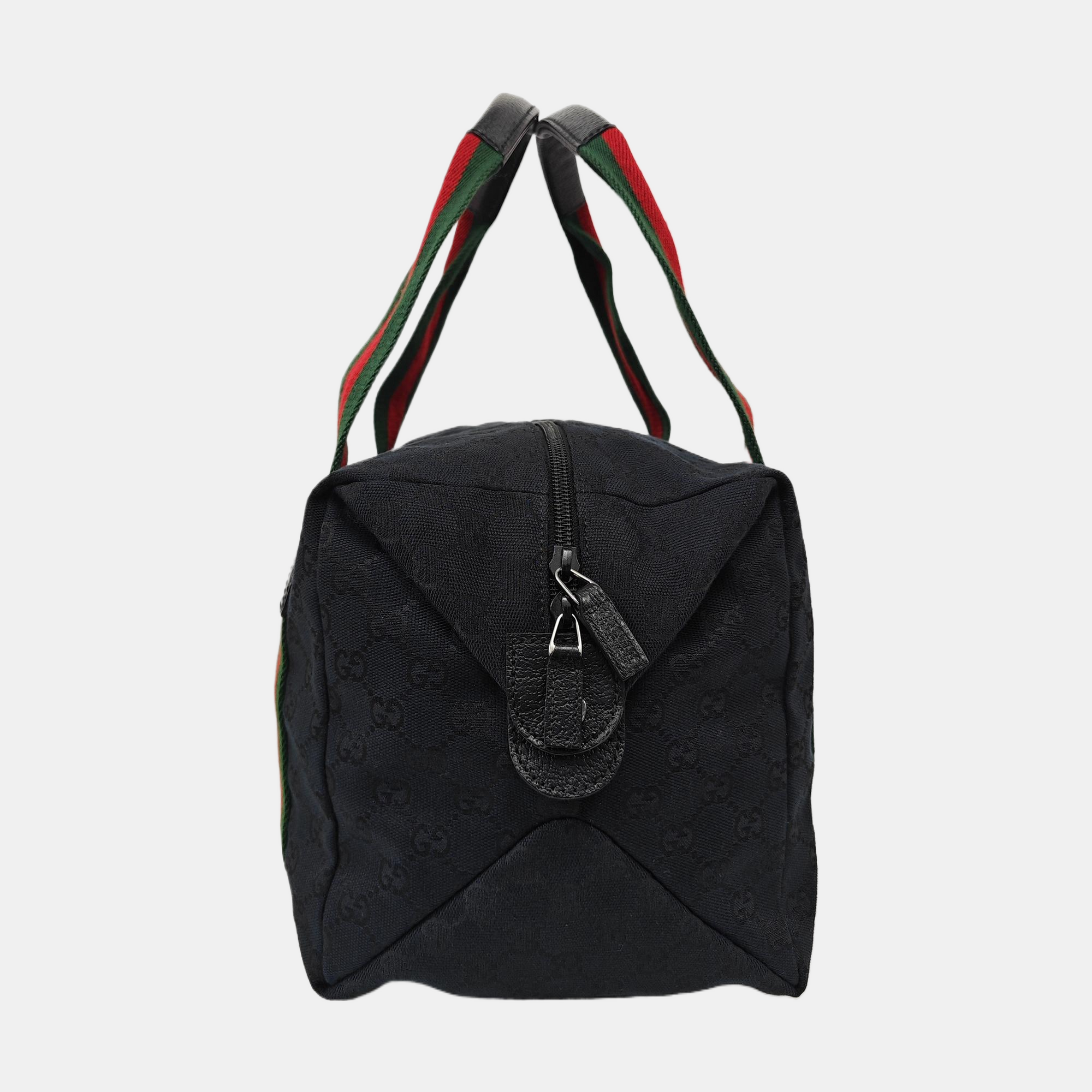 Monogram Canvas Top Handle Bag Black