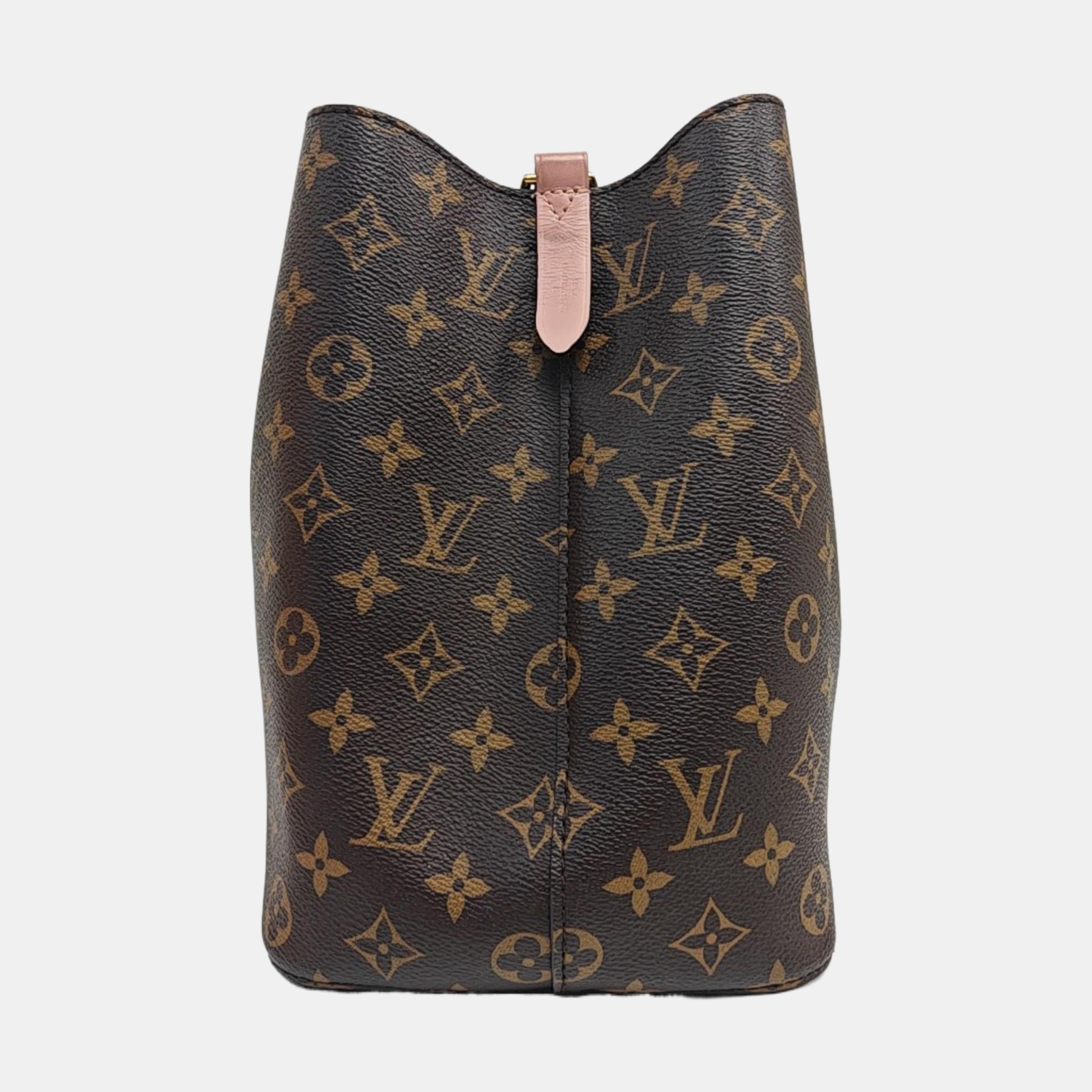 NÉONOÉ MM Monogram Coated Canvas Brown