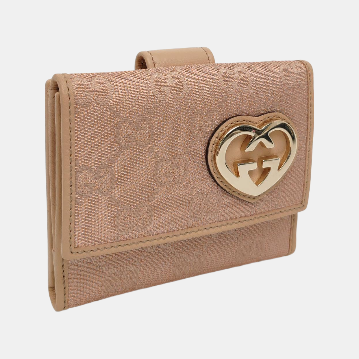 Lovely Monogram Canvas Pink Wallet