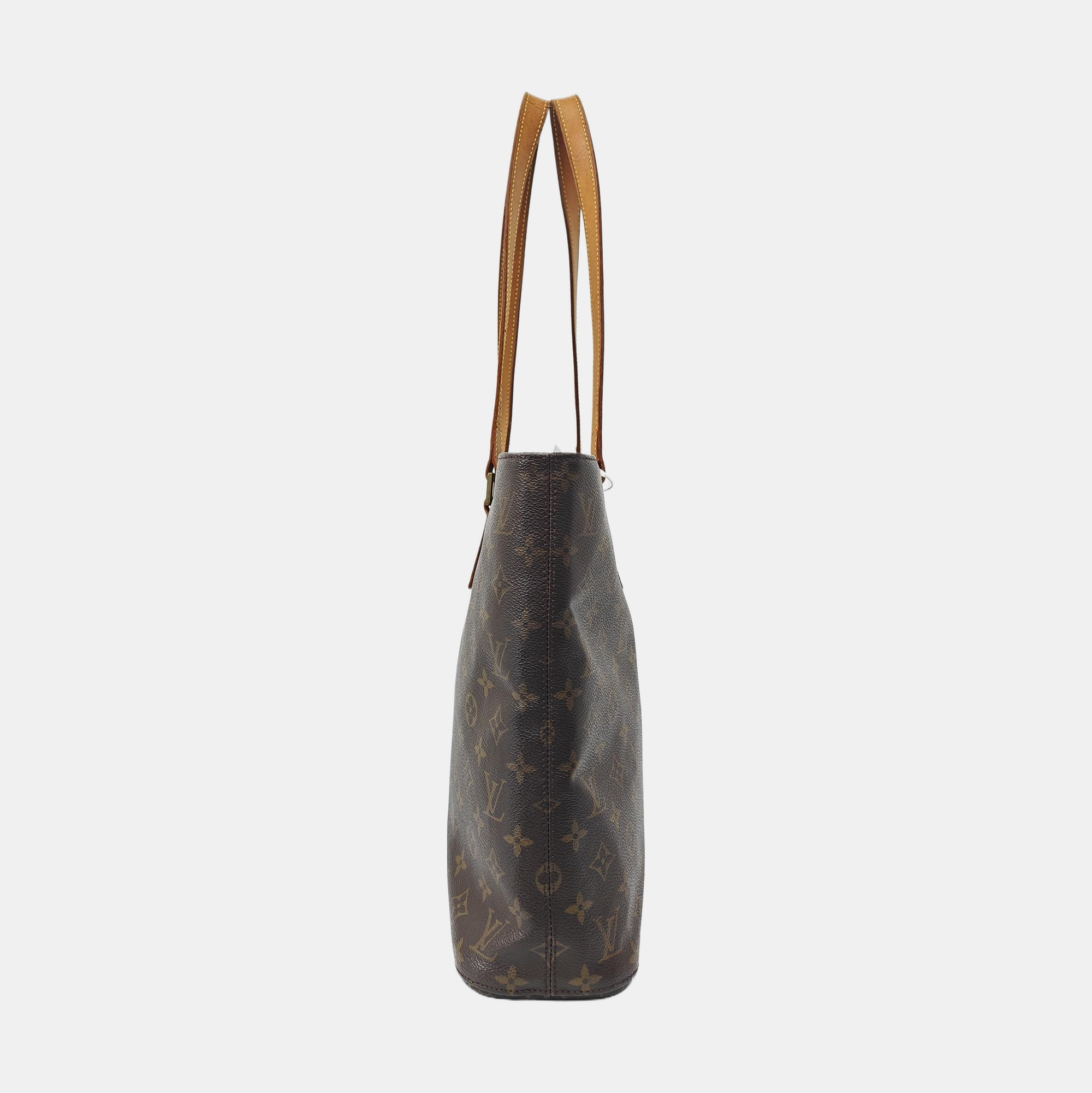 VINTAGE VAVIN GM Monogram Coated Canvas Brown