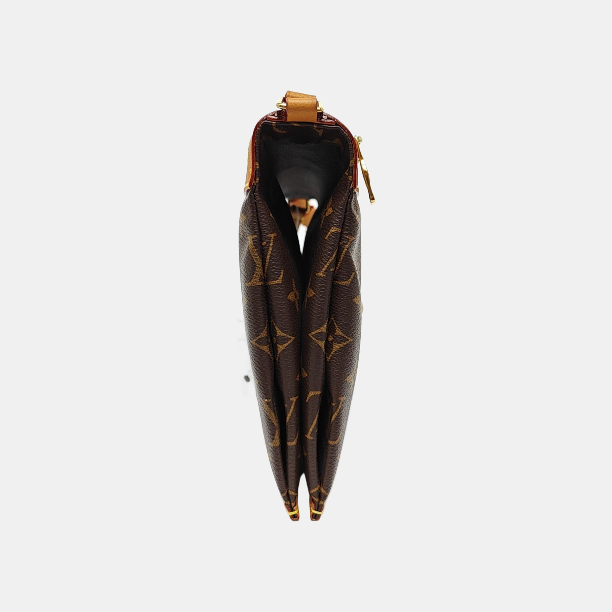 SAUMUR PM Monogram Coated Canvas Brown
