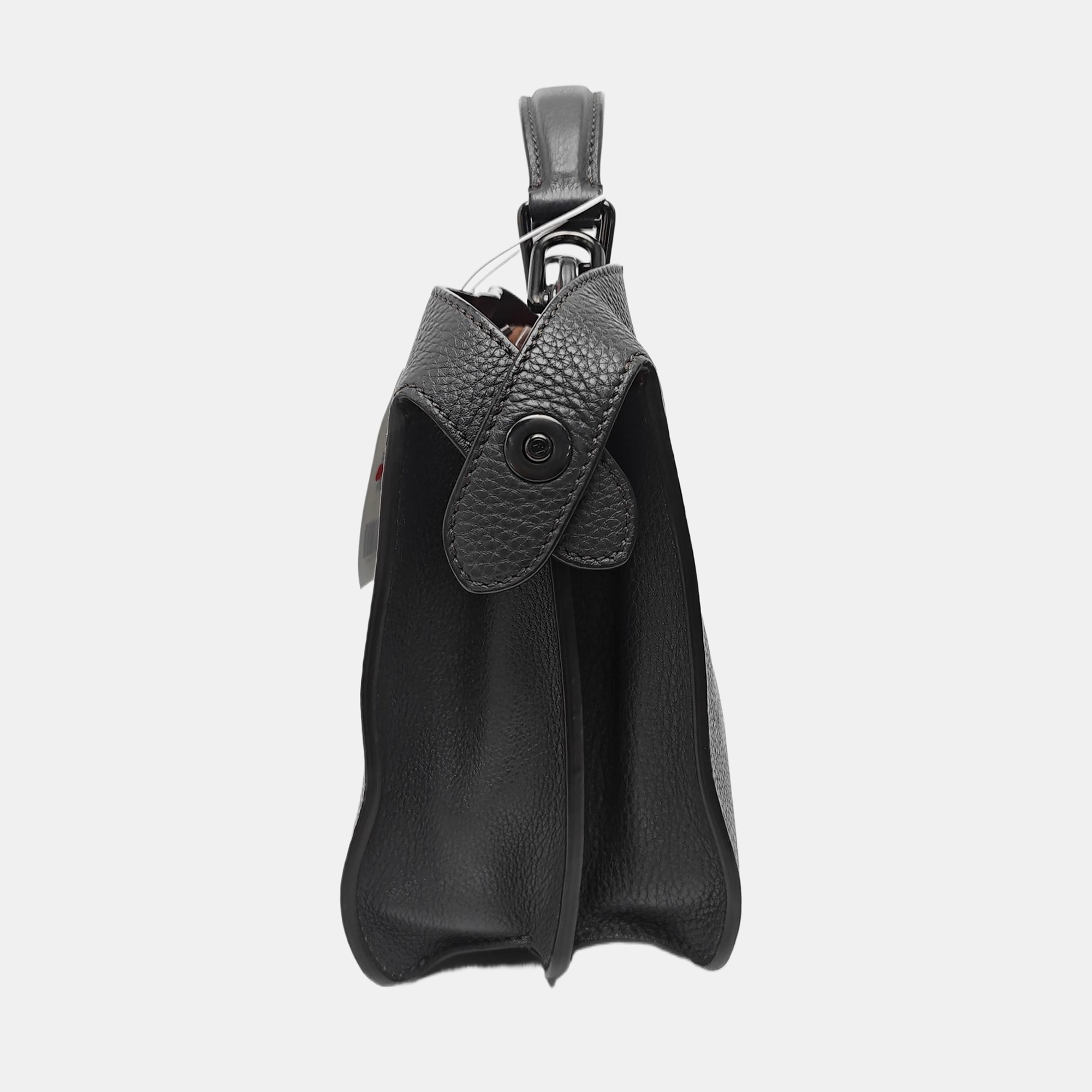 Peekaboo Small Calfskin Gray