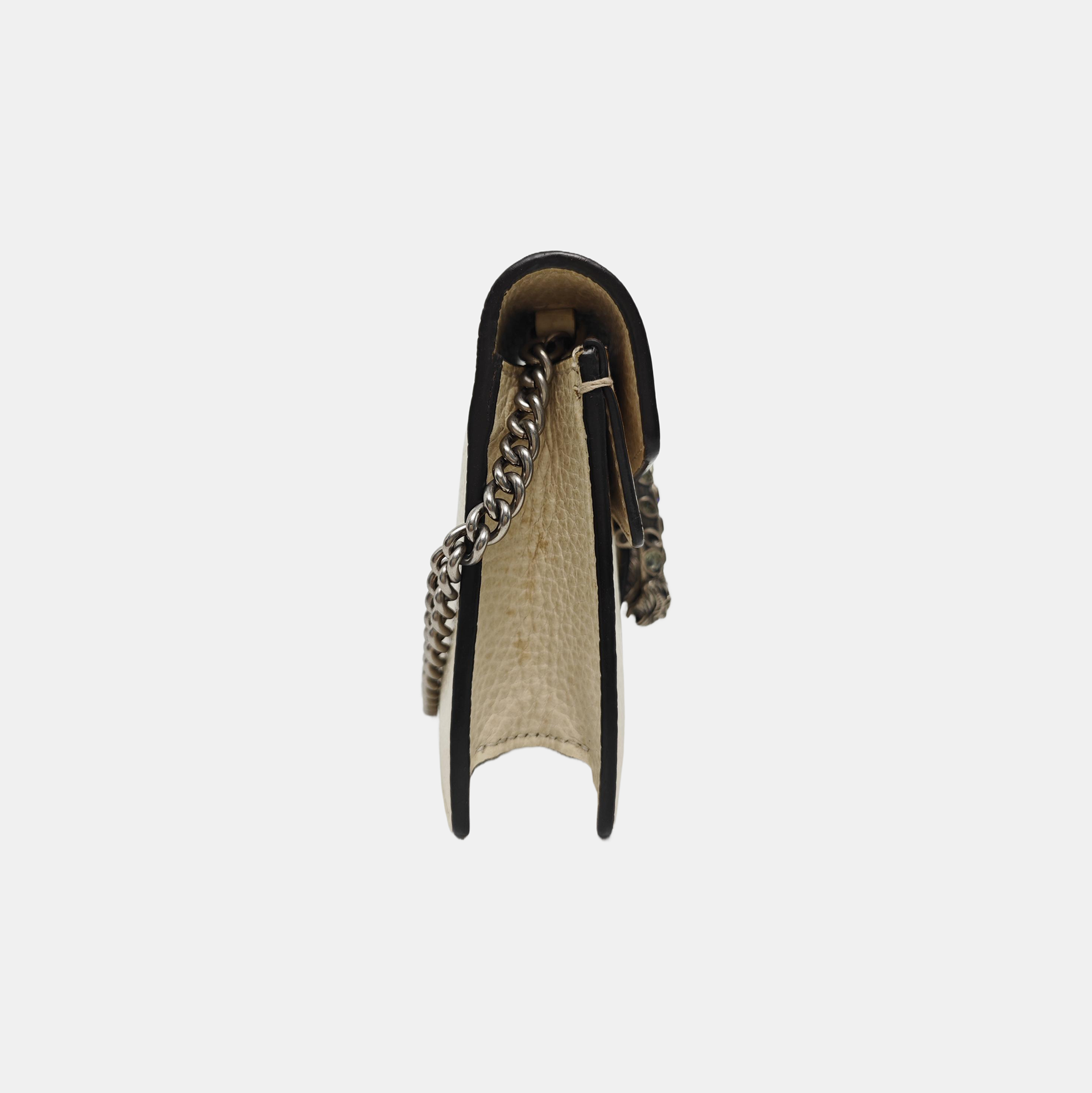 Dionysus Super Mini Calfskin Beige