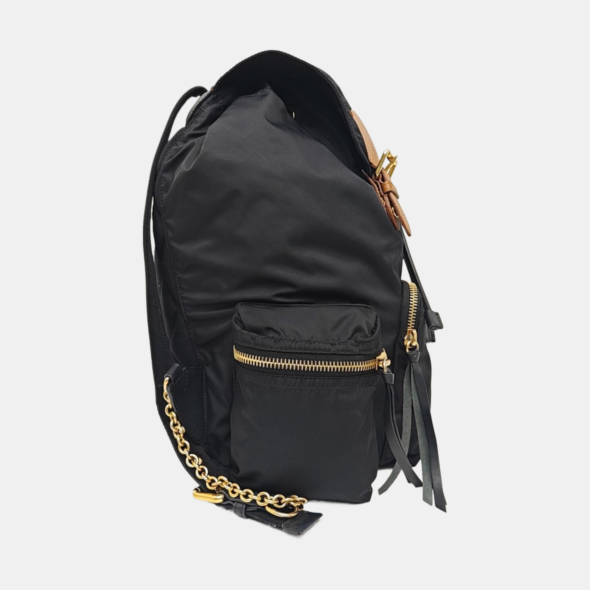 The Rucksack Medium Nylon Black