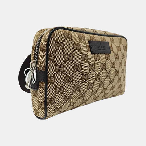 GG Supreme Monogram Canvas Brown