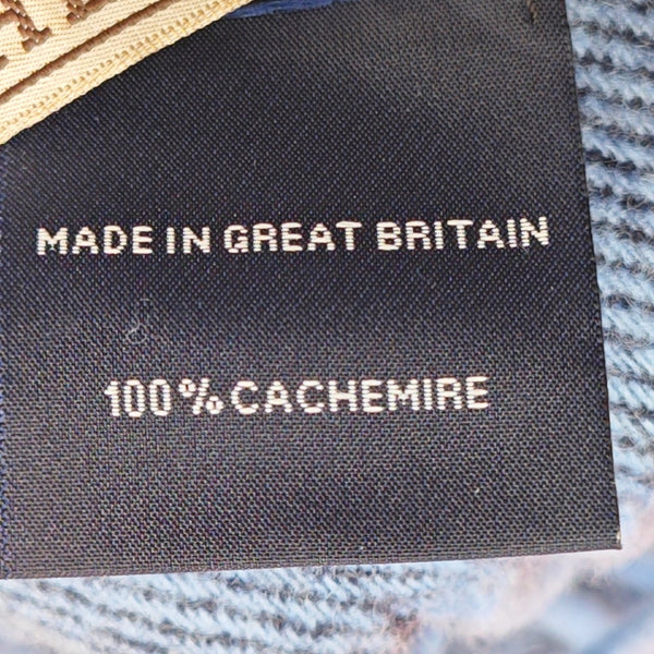 Cashmere Scarf Blue