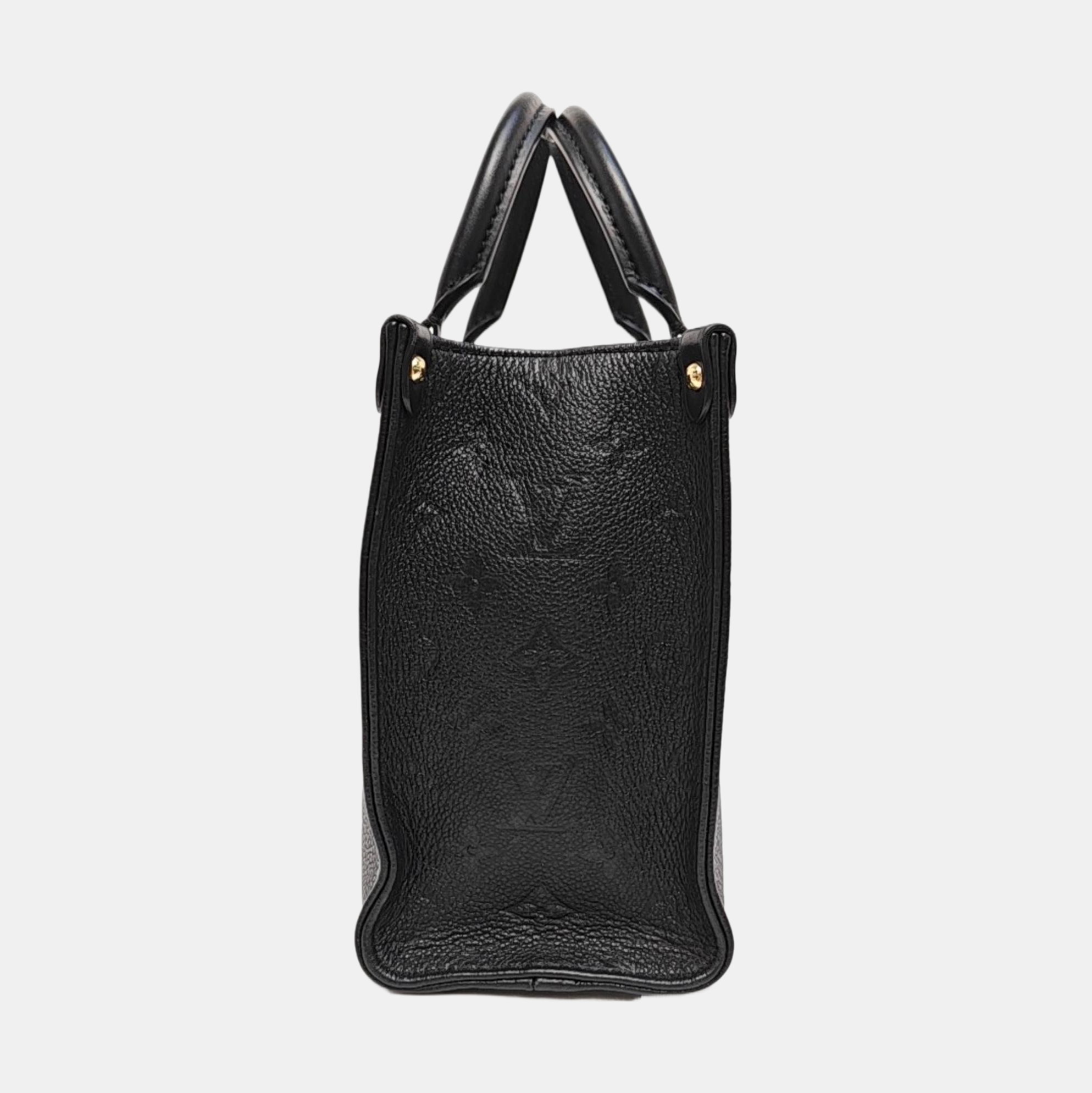 ONTHEGO PM Monogram Calfskin Black