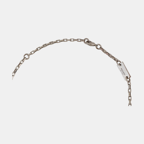 DAMIER Brass Silver Necklace